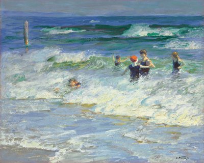 サーフィンで遊ぶ 作： Edward Henry Potthast