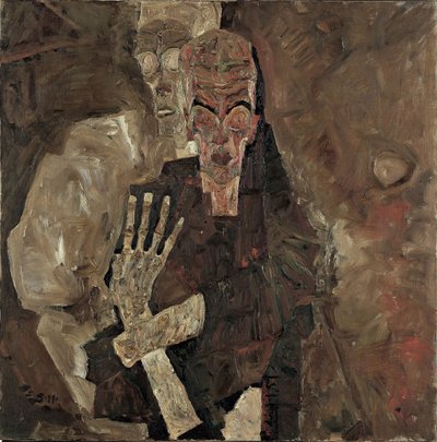 セルフシアーズII（死と人間 作： Egon Schiele