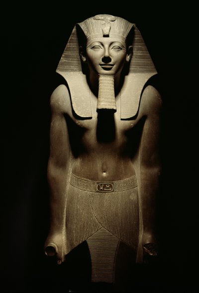 Tuthmosis III（c.1490-39 BC）（玄武岩） 作： Egyptian 18th Dynasty