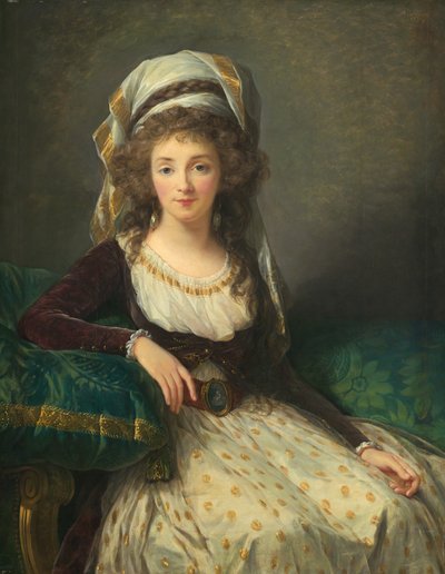 フレンヌのダグソー夫人 作： Élisabeth Louise Vigée Le Brun