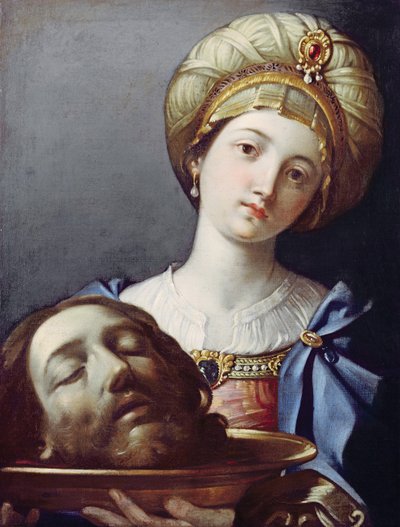 ヘロディアス、洗礼者ヨハネの頭 作： Elisabetta Sirani