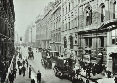 ロンドン市、リーデンホールストリート、1895年 作： English Photographer