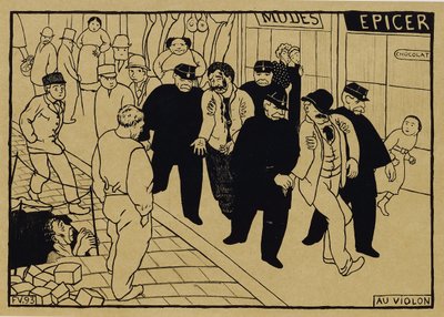 ニックへ、1893 作： Felix Edouard Vallotton