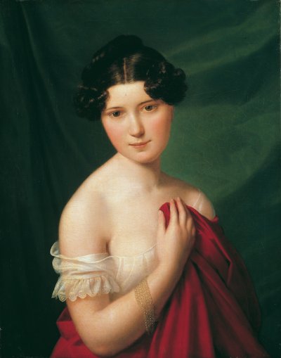 宮廷女優ソフィー・ミュラー 作： Ferdinand Georg Waldmuller