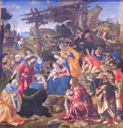 Adoração dos Magos 作： Filippino Lippi