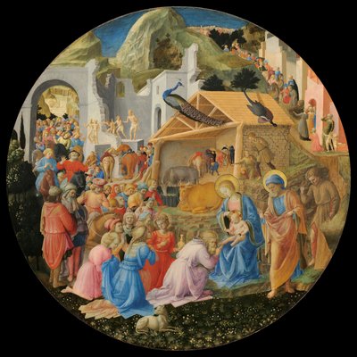 魔術師の崇拝 作： Fra Angelico