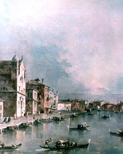 大運河、ヴェネツィア、c1732-1790 作： Francesco Guardi