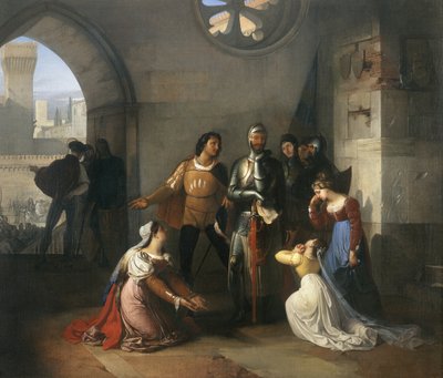 ピエトロロッシ 作： Francesco Hayez