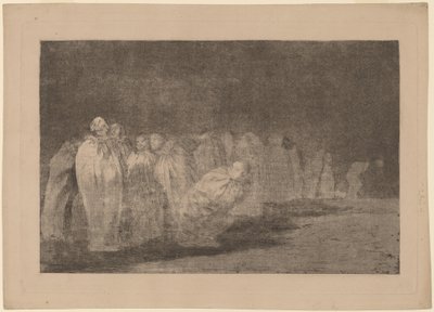 Los ensacados (The Men in Sacks) 作： Francisco de Goya