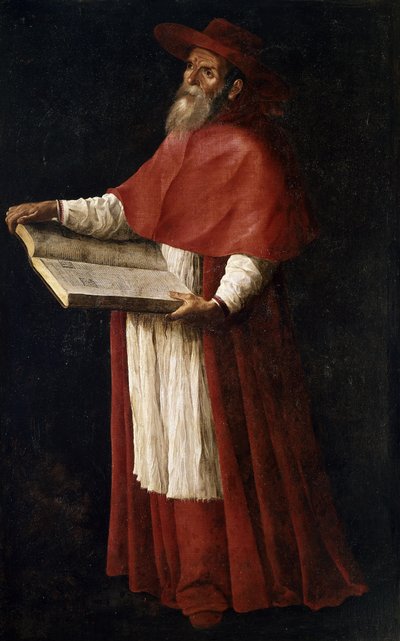 聖ジェローム 作： Francisco de Zurbaran