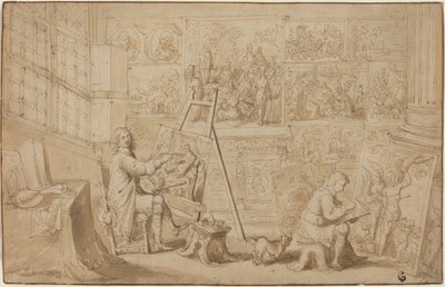 アーティストのスタジオ [直訳] 作： Frans Francken the Younger