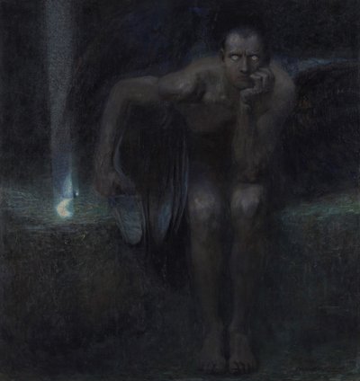 ルシファー、1891年。 作： Franz Stuck Ritter von