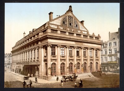 劇場、フランス、リリー、c.1895公開 作： French Photographer