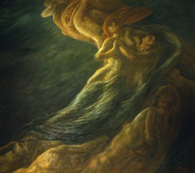 Paolo and Francesca 作： Gaetano Previati