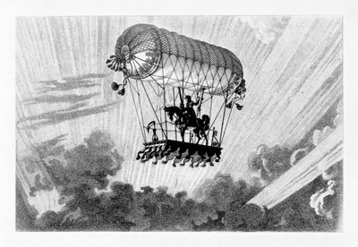 Aerostat、1887 作： Gaston Tissandier