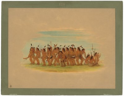 ドッグダンス - スー 作： George Catlin