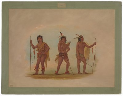 スリー・ザッツ・メン 作： George Catlin