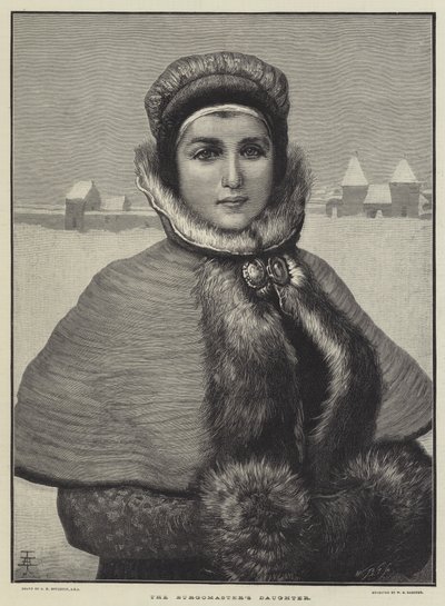 ブルゴマスターの娘 作： George Henry Boughton