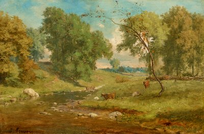 In the Meadow 作： George Inness