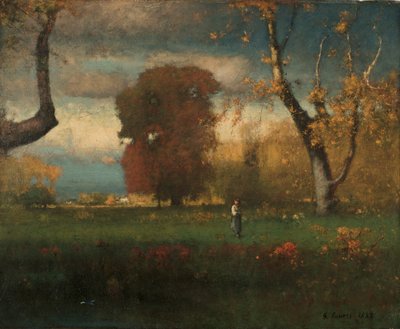 次の芸術家によるアート作品： George Inness