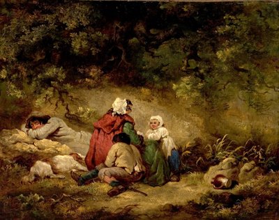 ジプシー野営地 作： George Morland