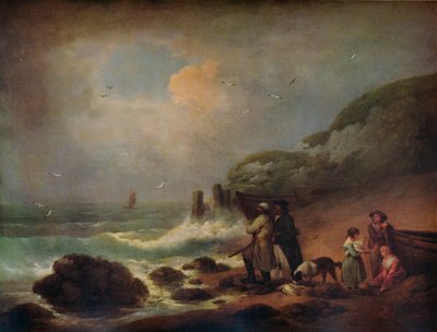 海鳥を撃つ、1795 作： George Morland