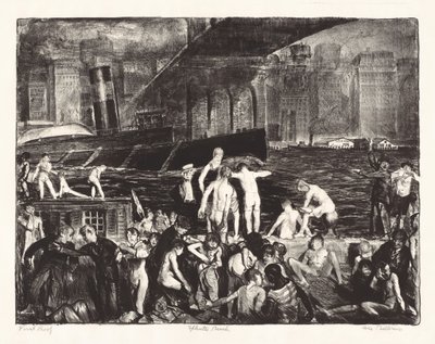 スプリンタービーチ、1916年。 作： George Wesley Bellows