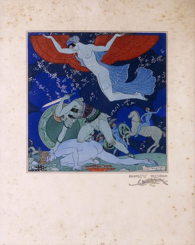 私は再び立ち上がる 作： Georges Barbier