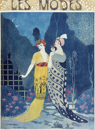 Les Modes (カラーリソ) 作： Georges Barbier