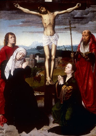 はりつけ、16世紀初頭 作： Gerard David