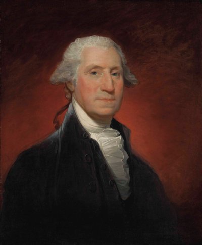 ジョージ・ワシントン 作： Gilbert Stuart