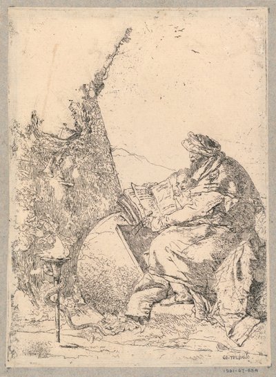 ファンタジーのジョーク 作： Giovanni Battista Tiepolo