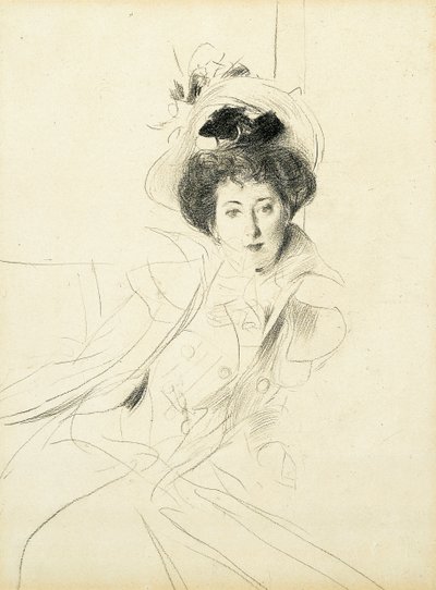 ニシェミ王女の研究 作： Giovanni Boldini