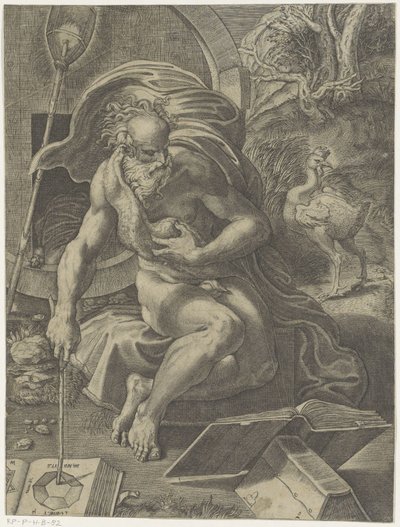 ディオゲネス 作： Giovanni Jacopo Caraglio (attributed to)