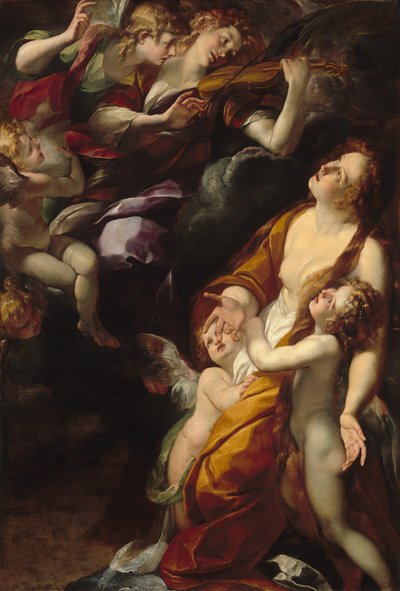 マグダレンのエクスタシー、16161620。 作： Giulio Cesare Procaccini