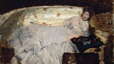 パールとシェル 作： Giuseppe or Joseph de Nittis