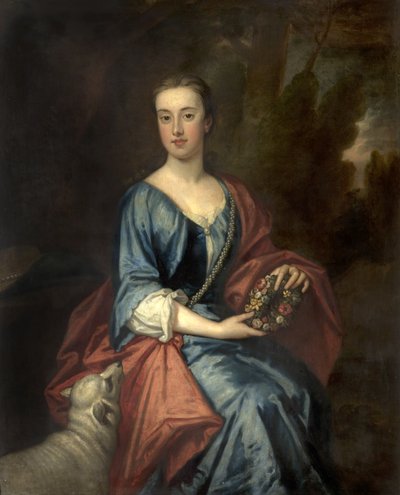 レディジェーンジャクソン、1713年 作： Godfrey Kneller