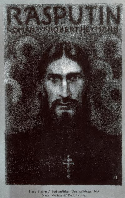 ラスプーチン- Buchumschlag 1919 作： Grigori Jefimowitsch Rasputin