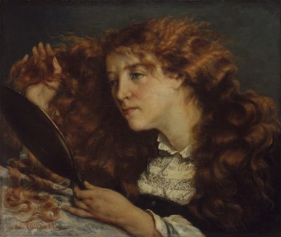 ジョー、ラベルイランデーズ、1856-66年。 作： Gustave Courbet