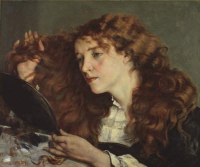 アイルランドの少女、ジョー1866 作： Gustave Courbet