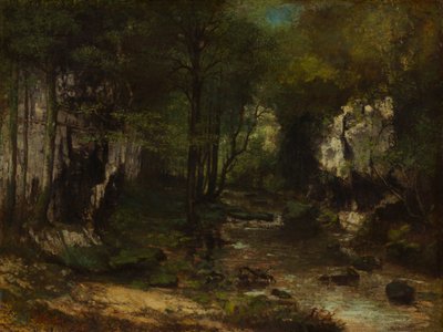 ストリーム 作： Gustave Courbet