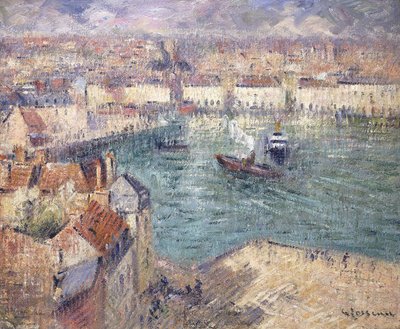 ディエップ、1929 作： Gustave Loiseau