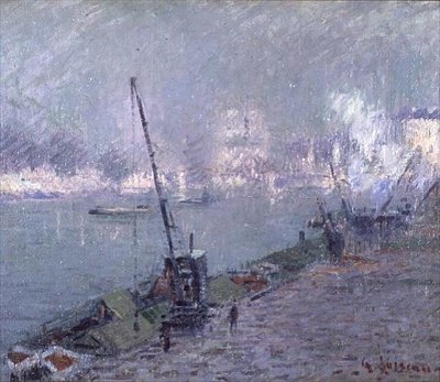 ポンアンリ4世 作： Gustave Loiseau