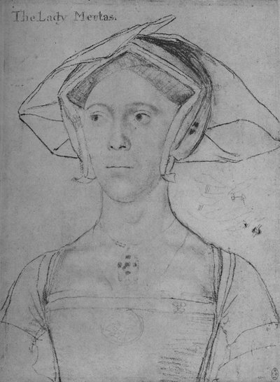 Joan、Lady Meutas、c1536-1543 1945 作： Hans Holbein der Jüngere