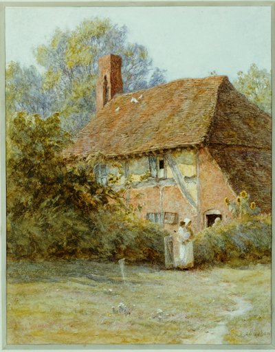 ケンタッキー州ウェスターハム近郊、1900 作： Helen Allingham