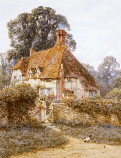 ウィットリーの近く、サリー 作： Helen Allingham