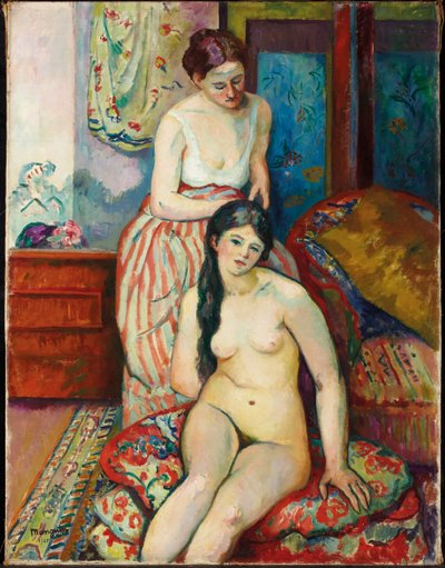 髪型 作： Henri Charles Manguin