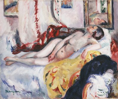 Dormir nu; Nu dormente 作： Henri Charles Manguin