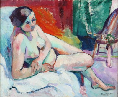 La Gitaneà1906 作： Henri Charles Manguin