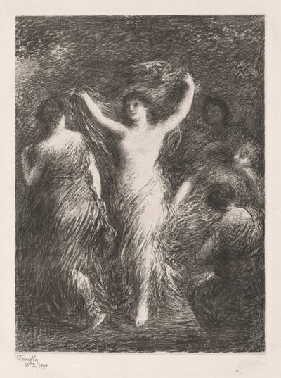 ダンシング 作： Ignace Henri Jean Fantin Latour